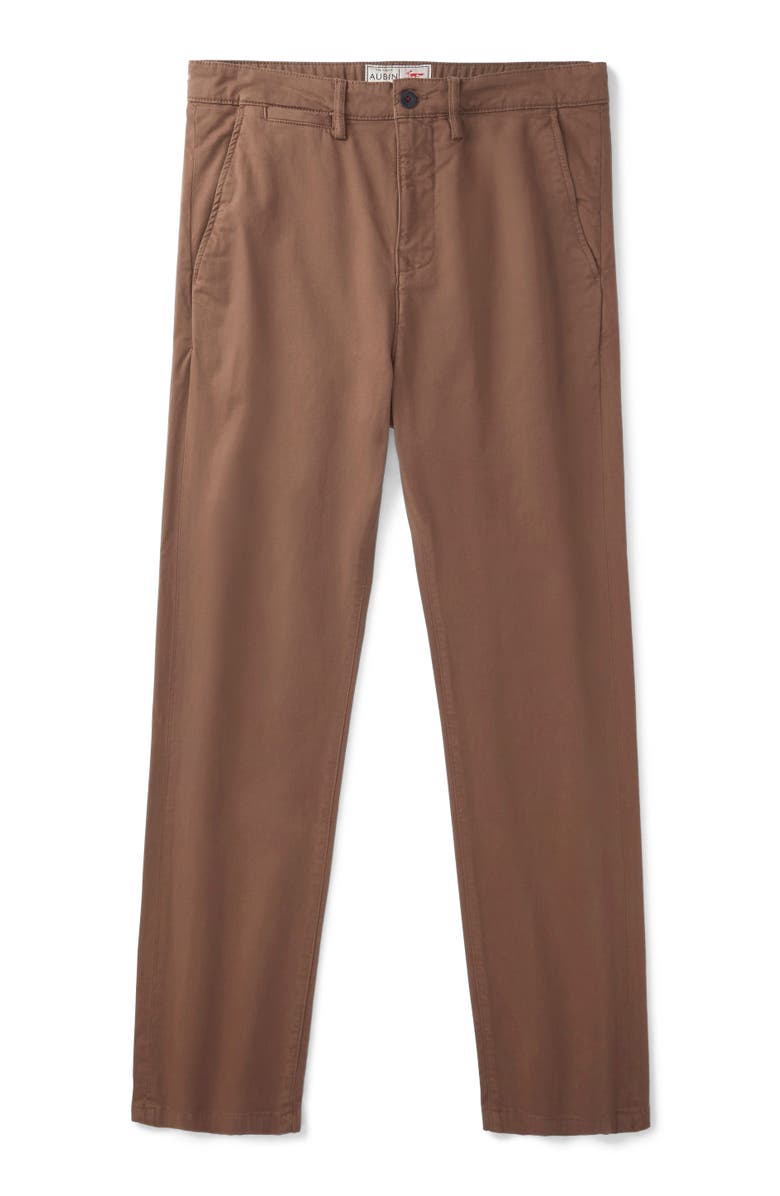 Aubin Witham Straight Leg Stretch Chino Pants, Alternate, color, Toffee