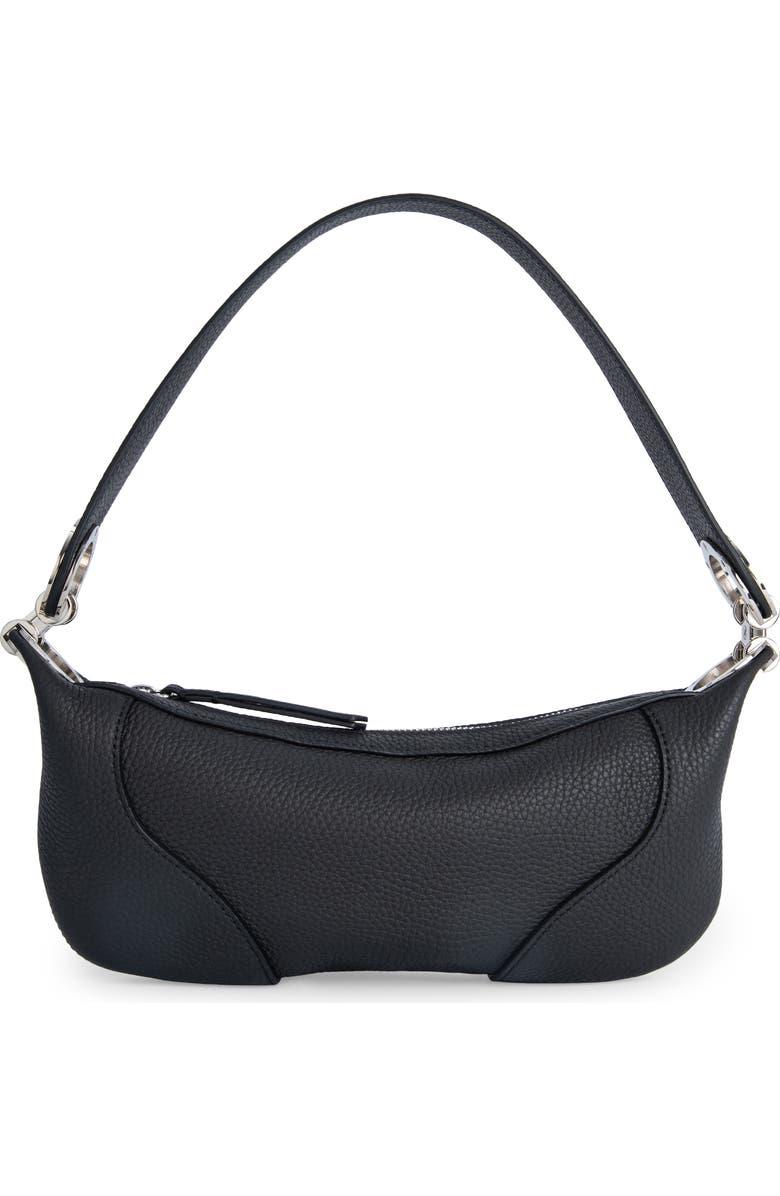 By Far Mini Amira Leather Shoulder Bag, Main, color,