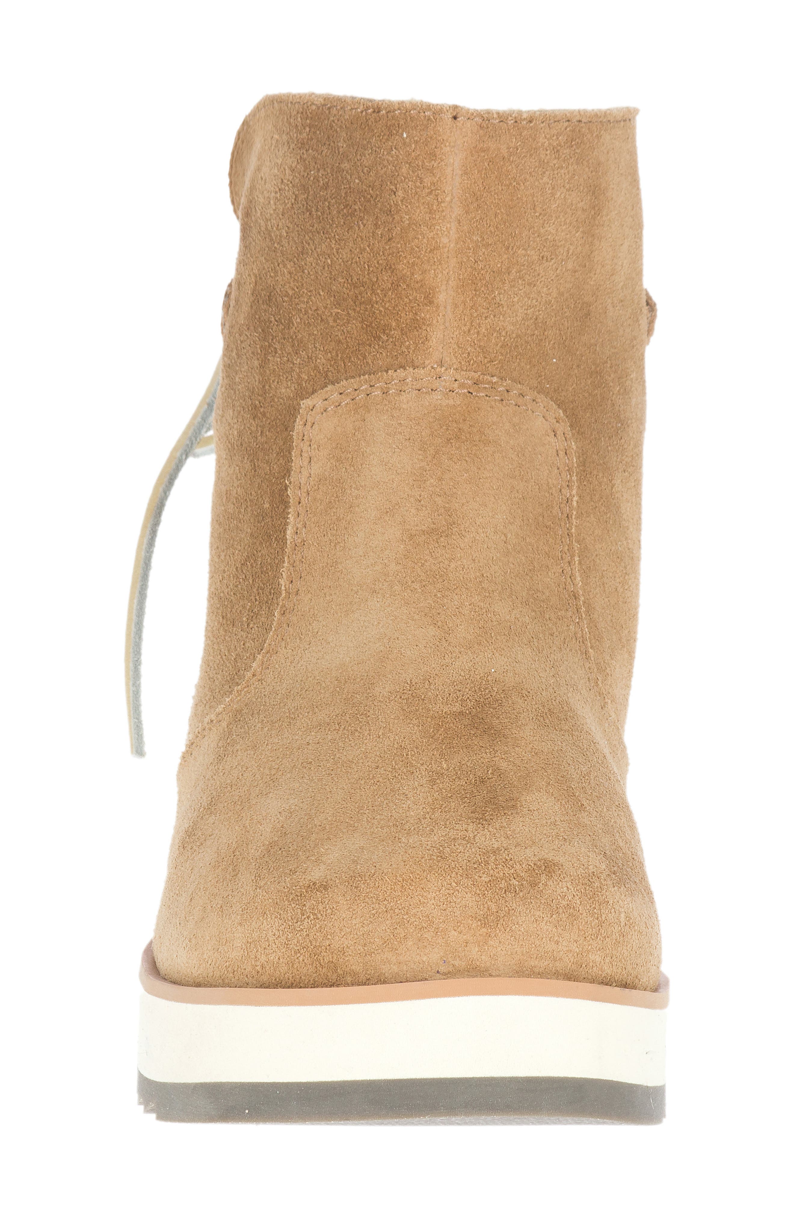 Juno Bluff Polar Faux Fur Lined Waterproof Boot, Alternate, color, CAMEL