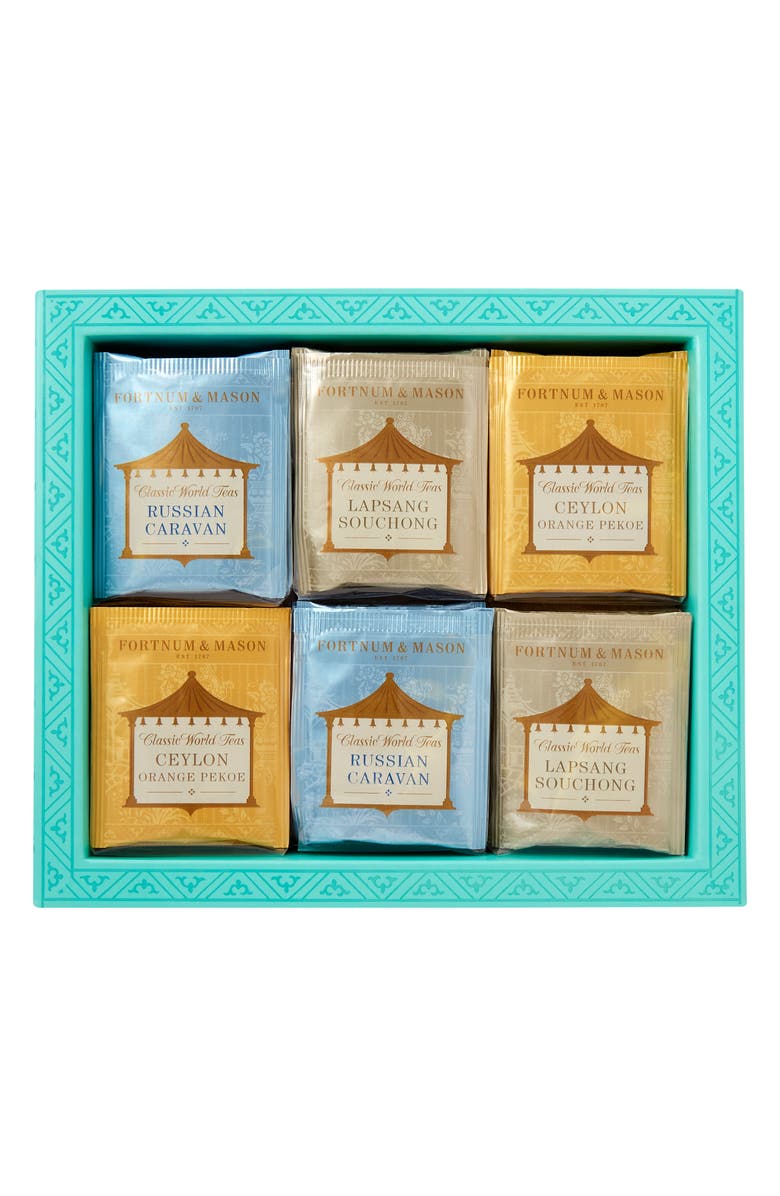 Fortnum & Mason Classic World Teabag Collection, Main, color, Multi