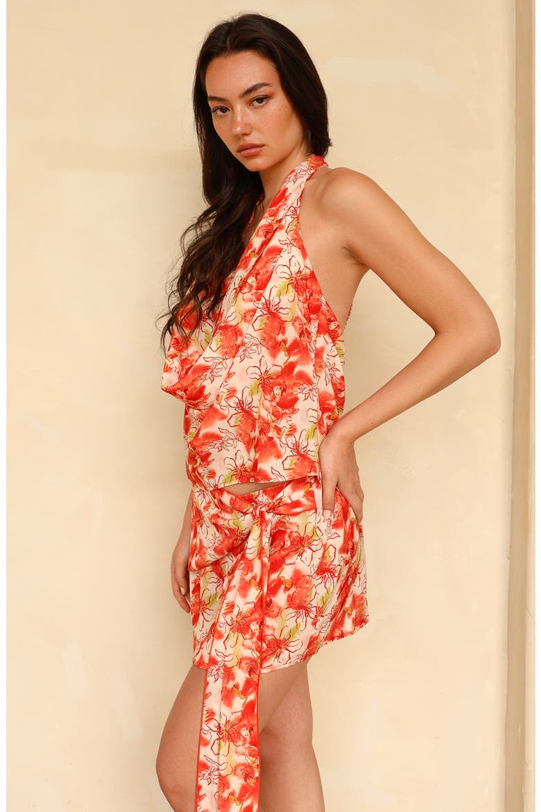 Ebb and Flow Top, Alternate, color, Rouge