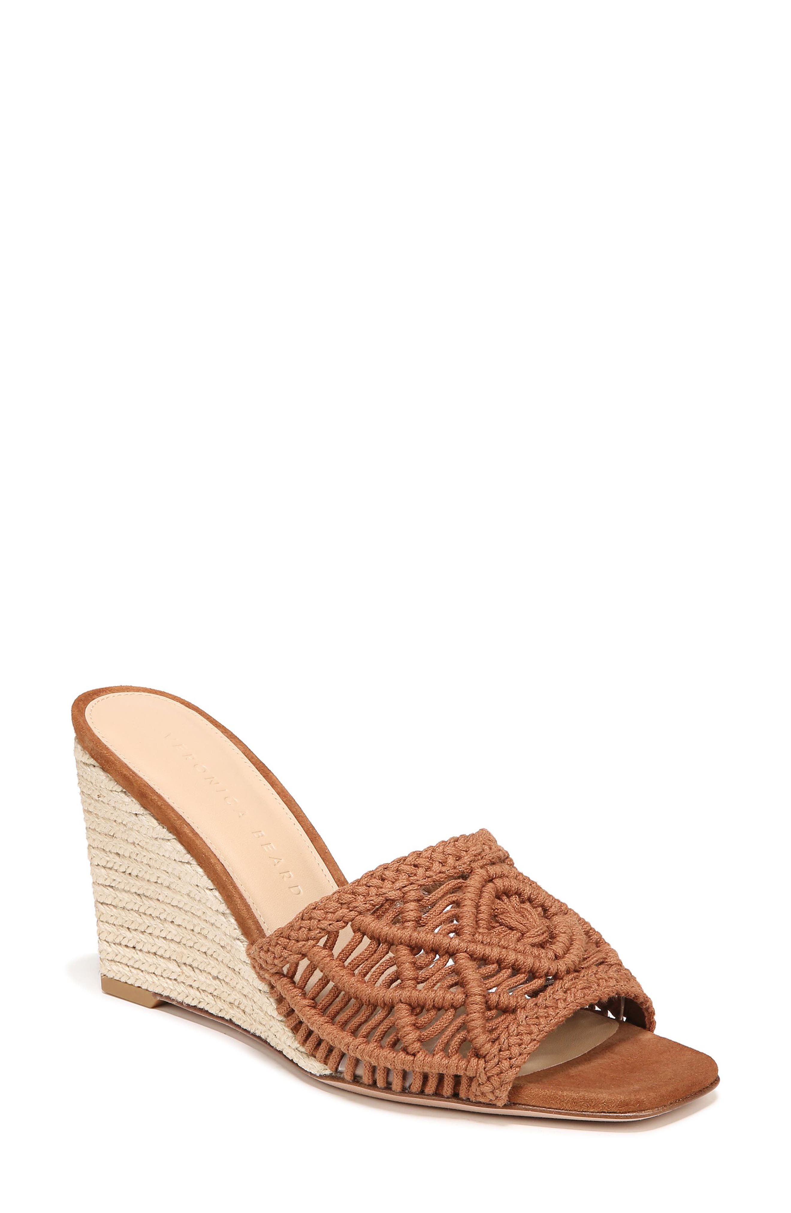 Veronica Beard Ezrah Woven Espadrille Wedge Sandal, Main, color, 