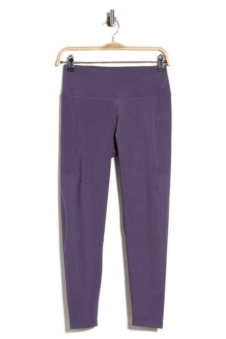 Grace Perforated 7/8 Leggings, Alternate, color, FRENCH GRAPE