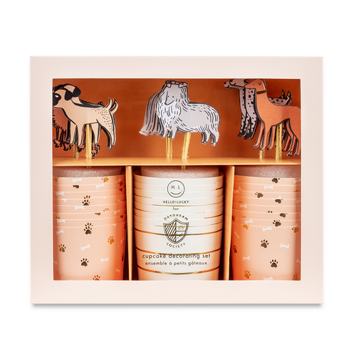 Daydream Society Bow Wow Cupcake Decorating Set In Multi
