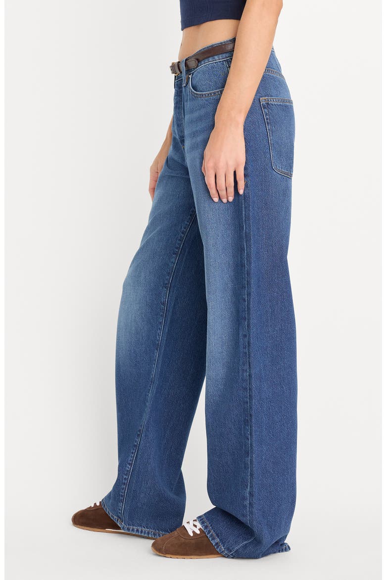 Weightless Wide Leg Jeans, Alternate, color, INDIGO1258