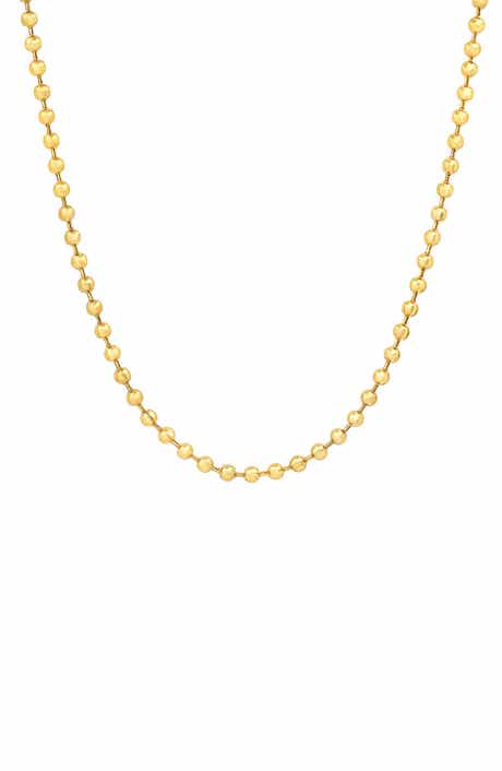 Men's Bead Chain Necklace