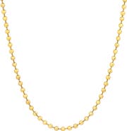 STEELTIME Men's Bead Chain Necklace