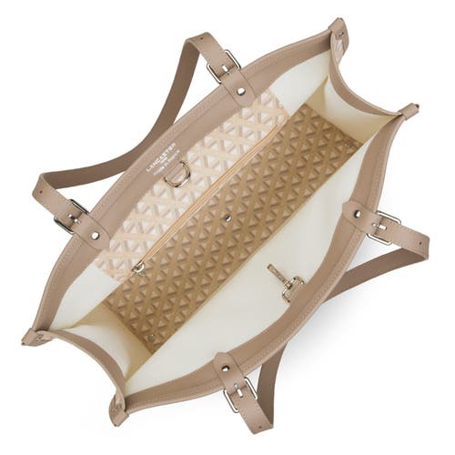 Lancaster Shoulder Tote Bag L Ikon In Beige