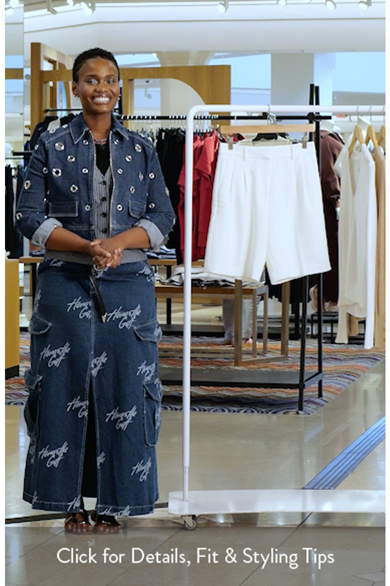 The Icon High Rise Bermuda Shorts video