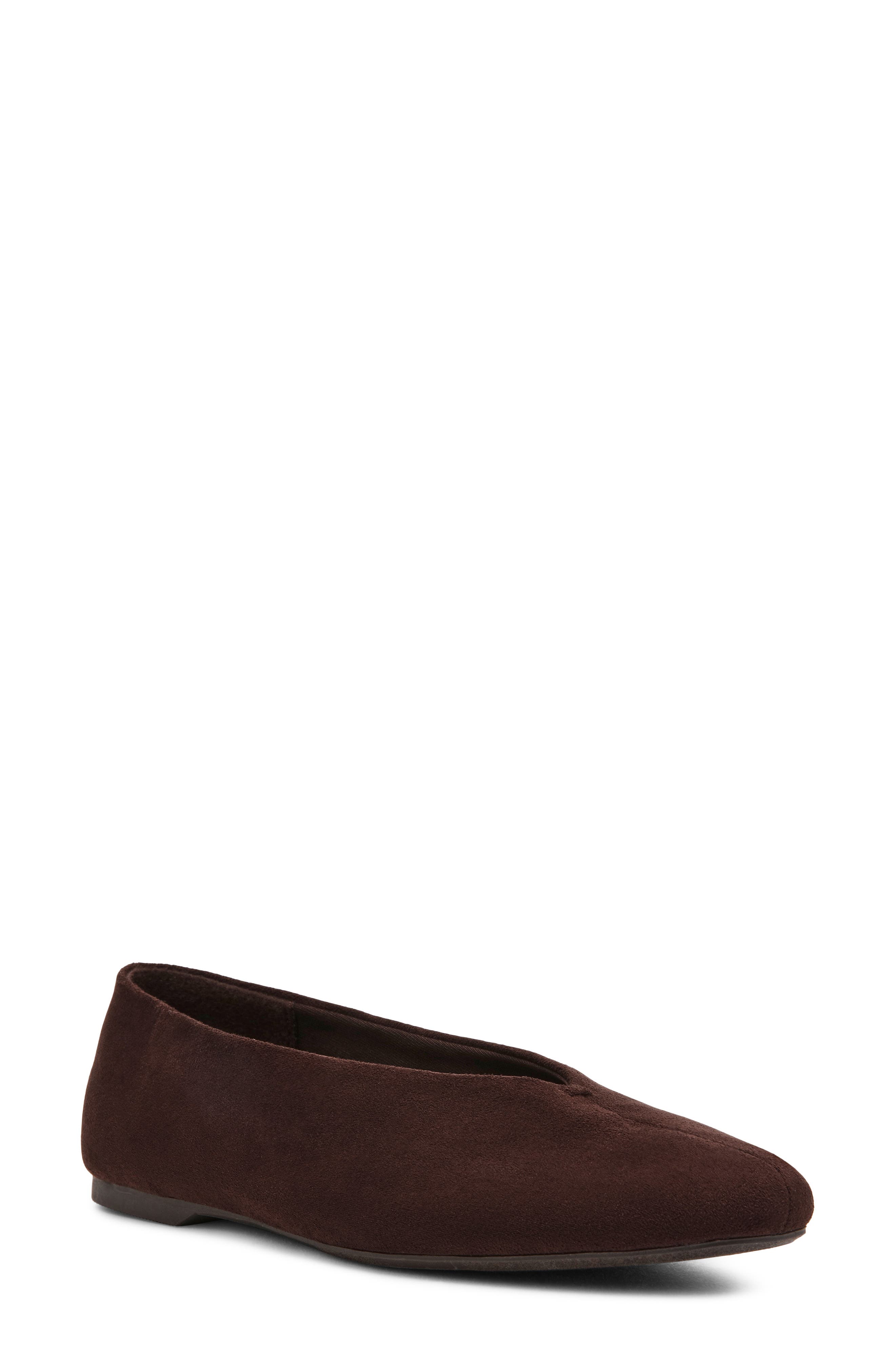 Mellina Faux Leather Flat