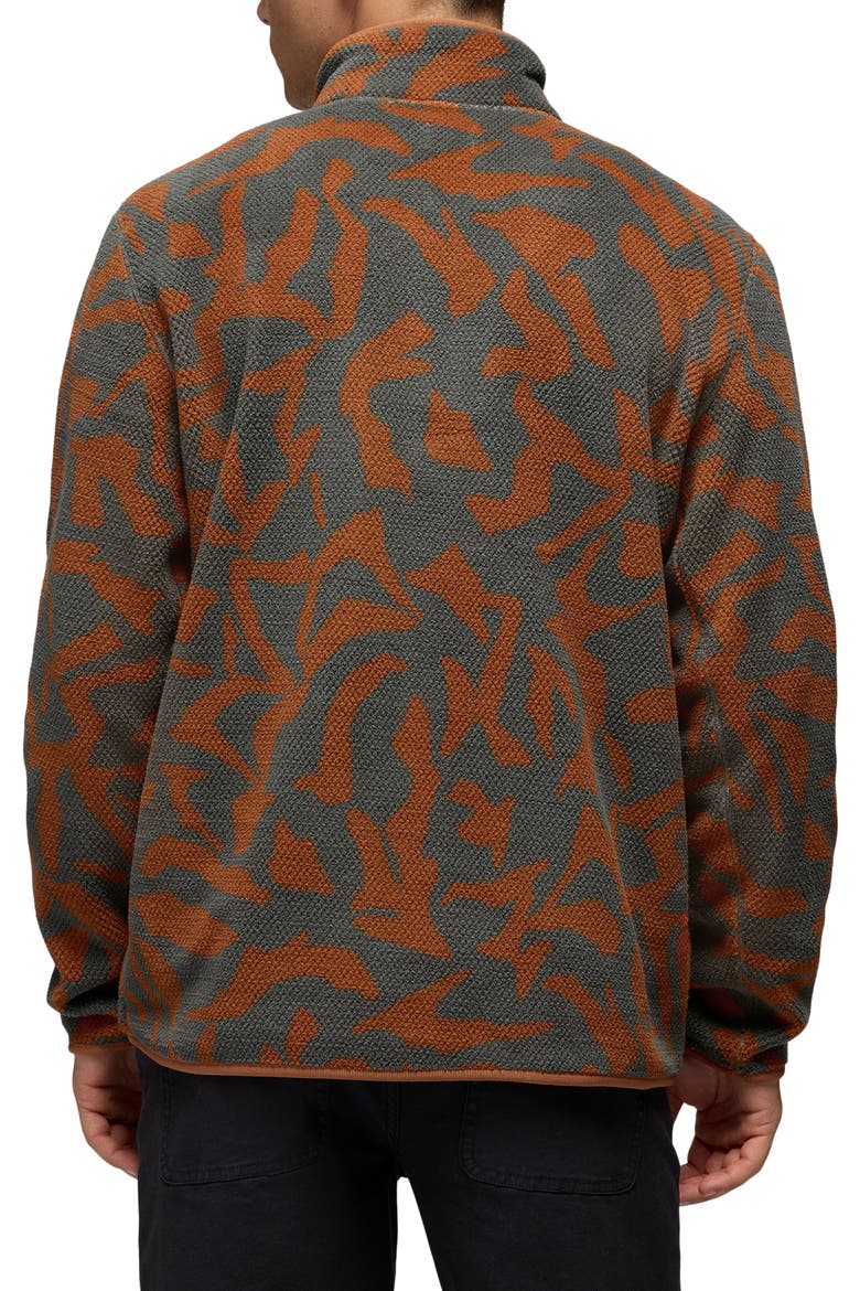 Tuff Fluff Fleece Half Zip Pullover, Alternate, color, THYME FREESTYLE