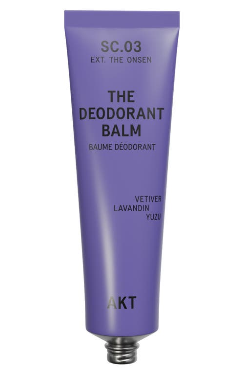 Akt The Deodorant Balm In Transparent