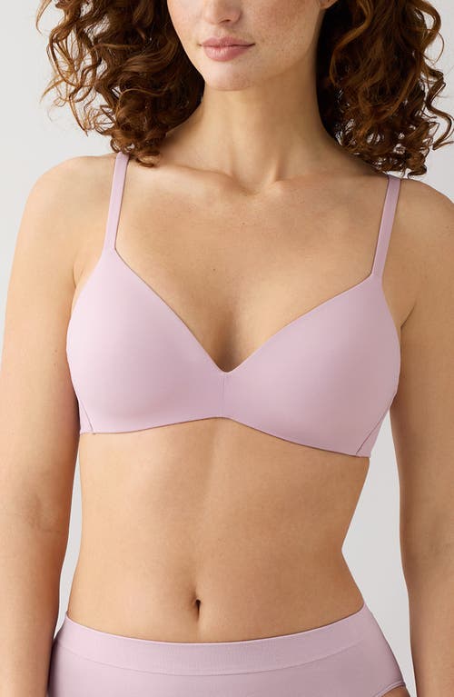 Wacoal How Perfect Wire Free T-shirt Bra In Purple