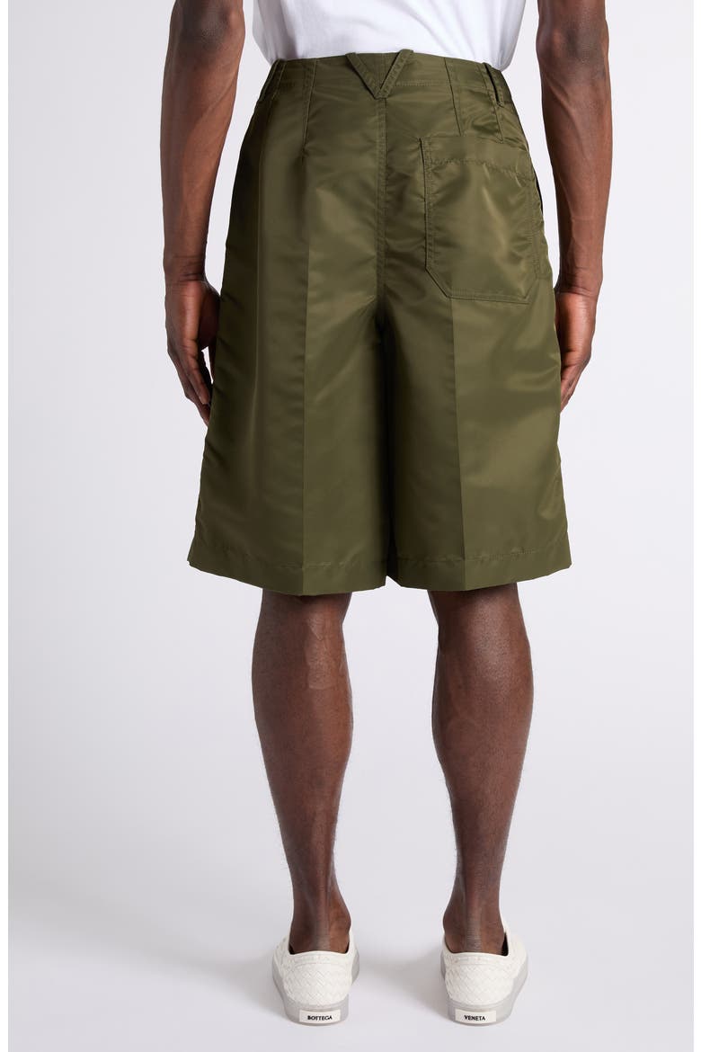 Water Repellent Nylon Satin Shorts, Alternate, color, 3293 SHRUB