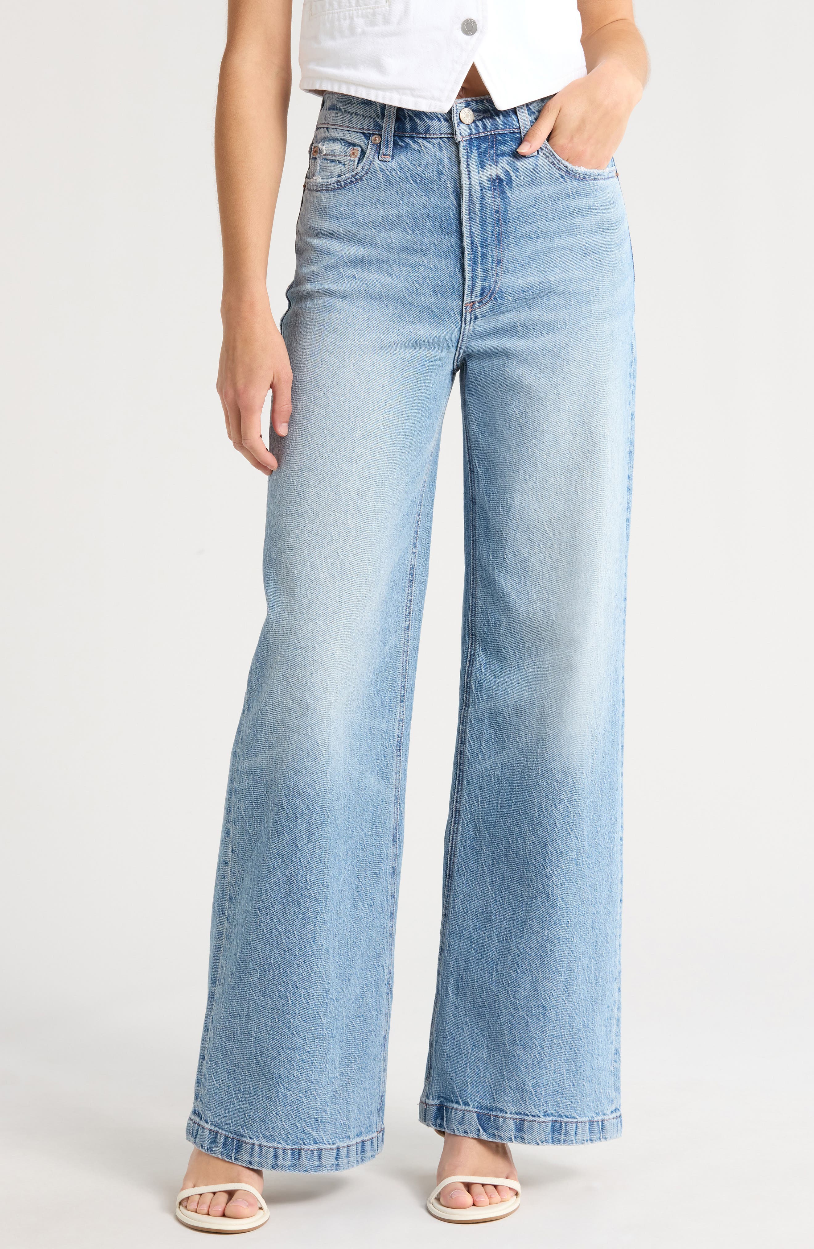 Pistola Lana High Waist Wide Leg Jeans