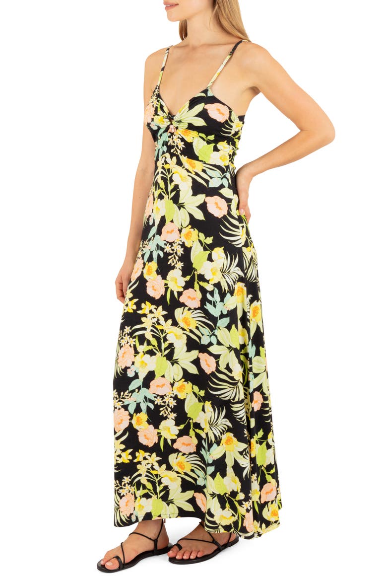 Paradiso Maxi Dress, Alternate, color, BLACK