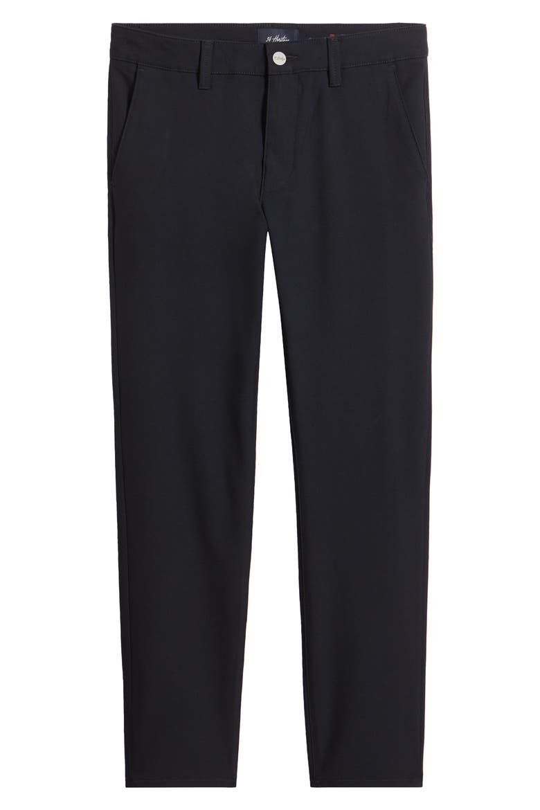 Verona Slim Fit Flat Front Chinos, Alternate, color, YALE HIGH FLYER