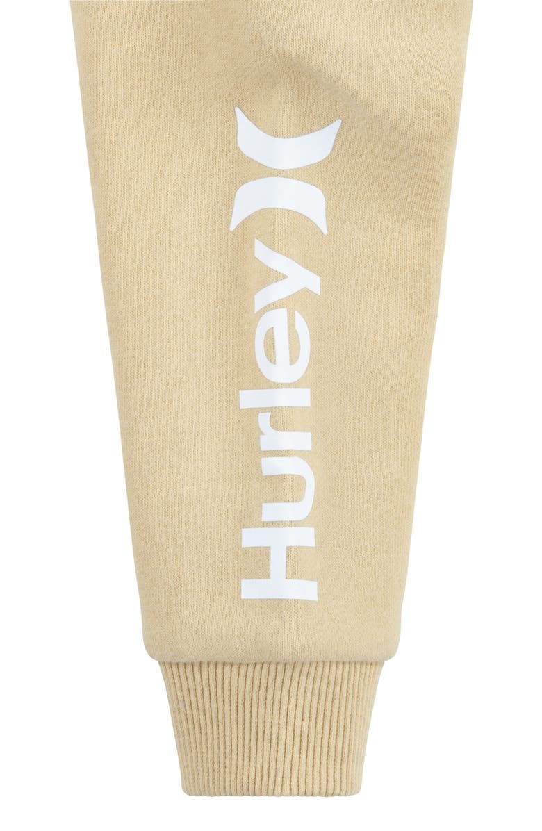 Hurley Plush Faux Fur Hooded Coverall, Alternate, color, Sail