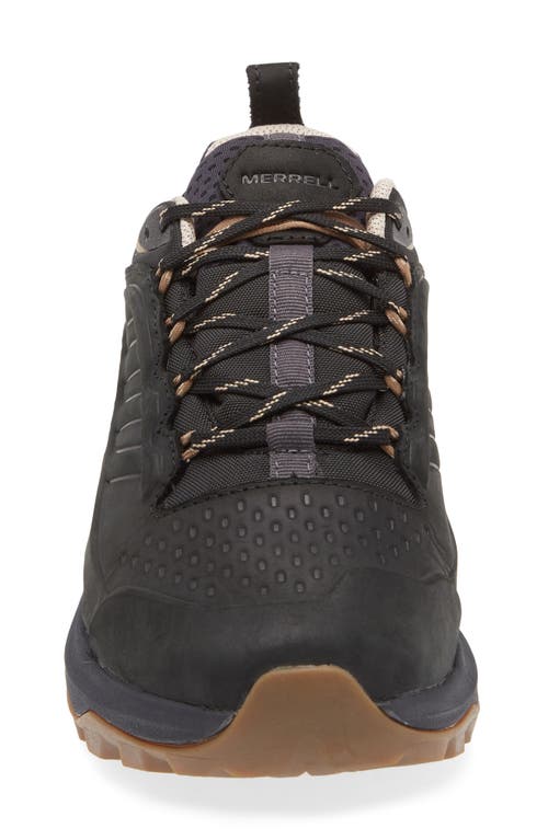 Merrell Moab Speed 2 Low Top Hiking Shoe In Black