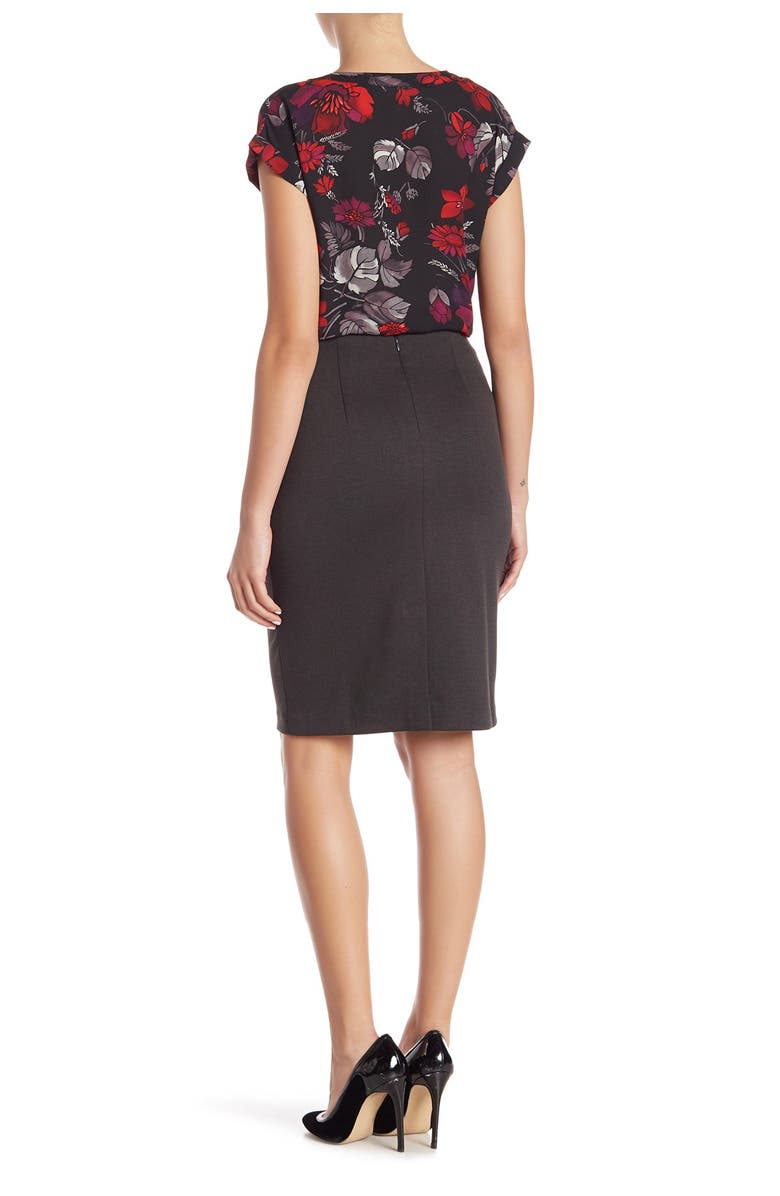 PHILOSOPHY BY RPUBLIC CLOTHING Solid Ponte Pencil Skirt, Main, color, 