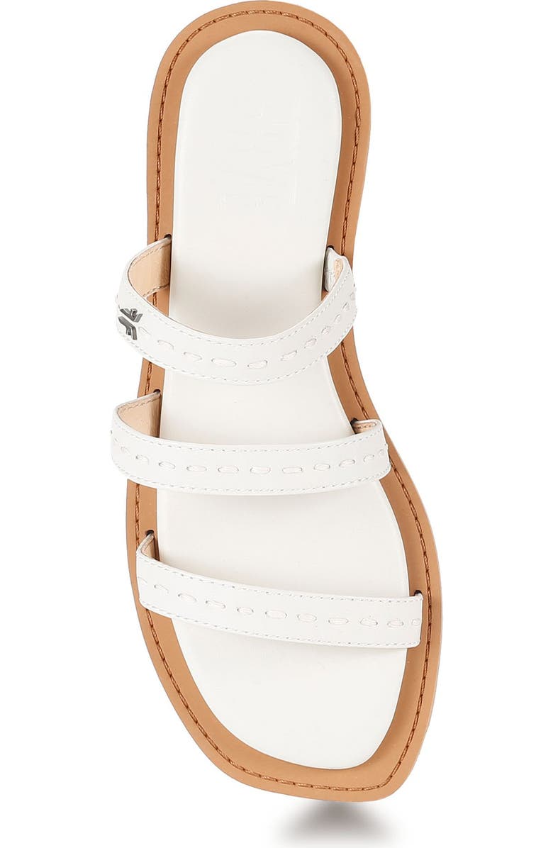 Frye Faye Strappy Slide Sandal, Alternate, color, White