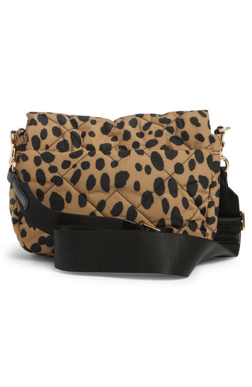 Marc Jacobs The Cheetah Quilted Nylon Messenger Bag