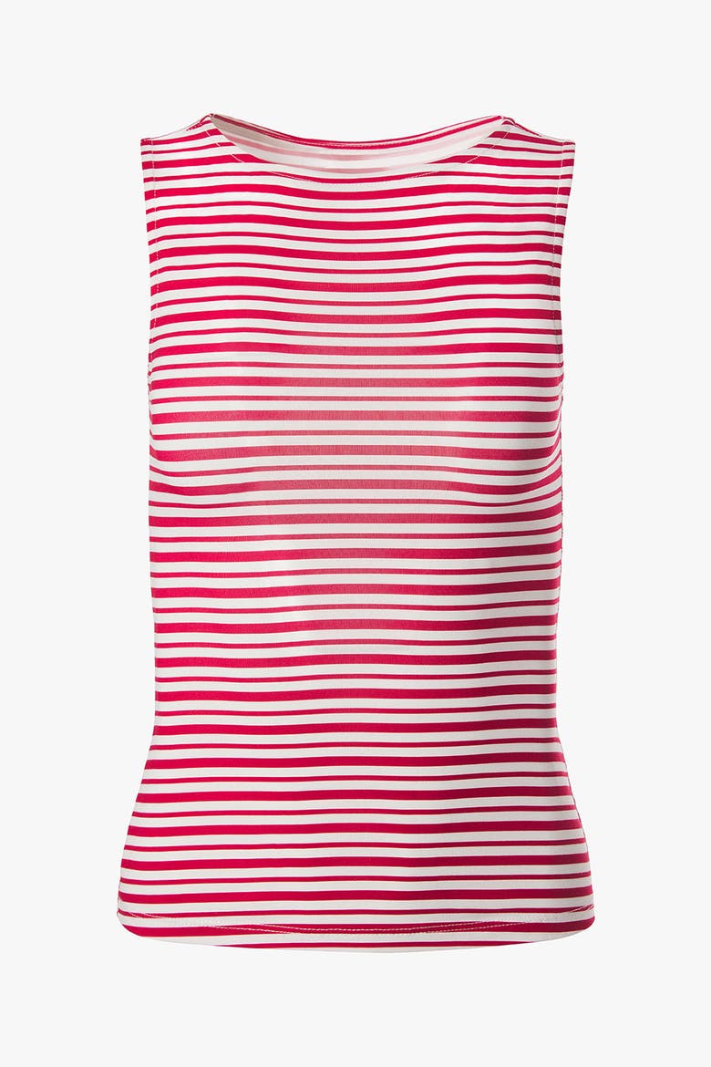 Muscle Tank, Alternate, color, RED/WHITE MULTI