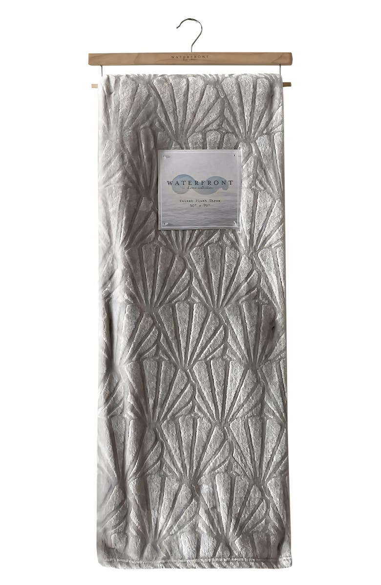 ARTISAN 34 Textured Shell Throw Blanket, Main, color, Grey