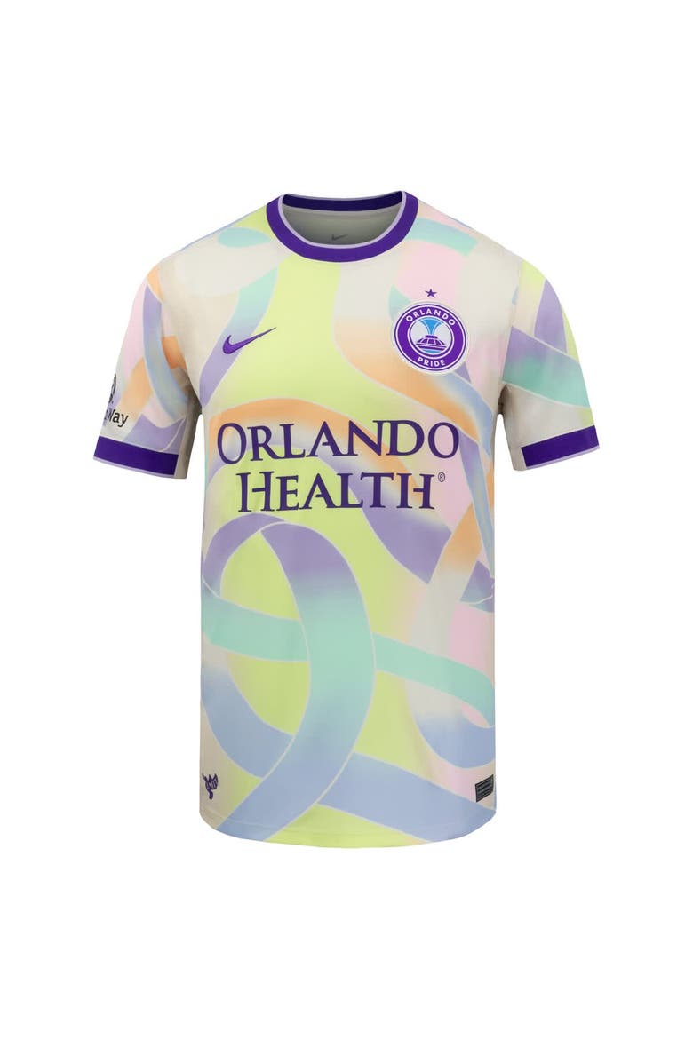 Men's Nike Yellow Orlando Pride 2026 Secondary Stadium Replica Jersey, Alternate, color, Yellow