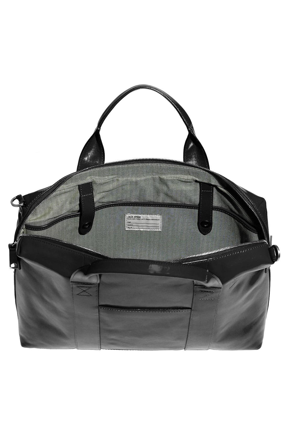 Jack Spade 'Davis' Leather Briefcase, Alternate, color, 