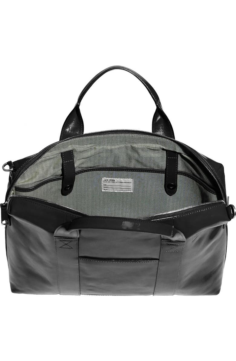 Jack Spade 'Davis' Leather Briefcase, Alternate, color,