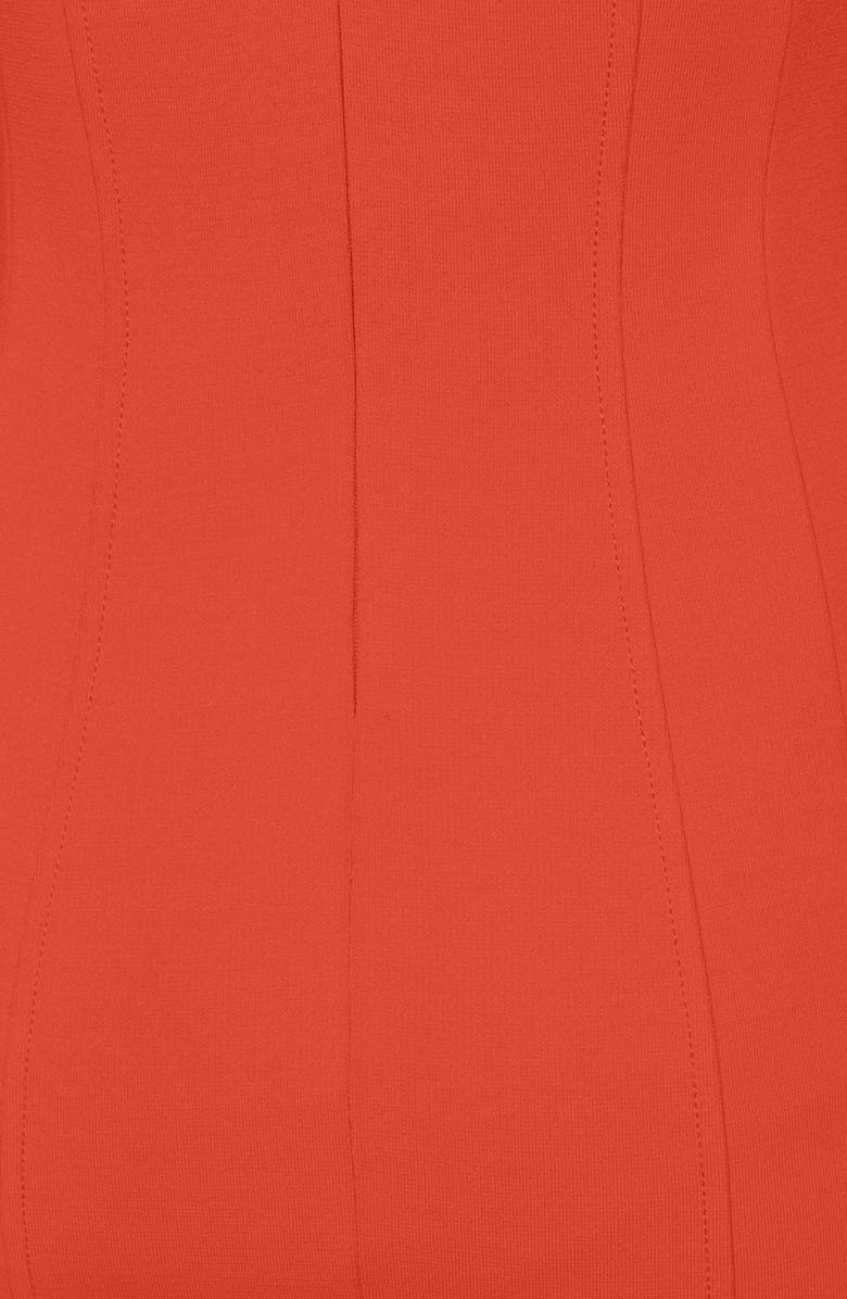 St. John Collection Multi Seam Luxe Sculpture Knit Dress, Alternate, color, 