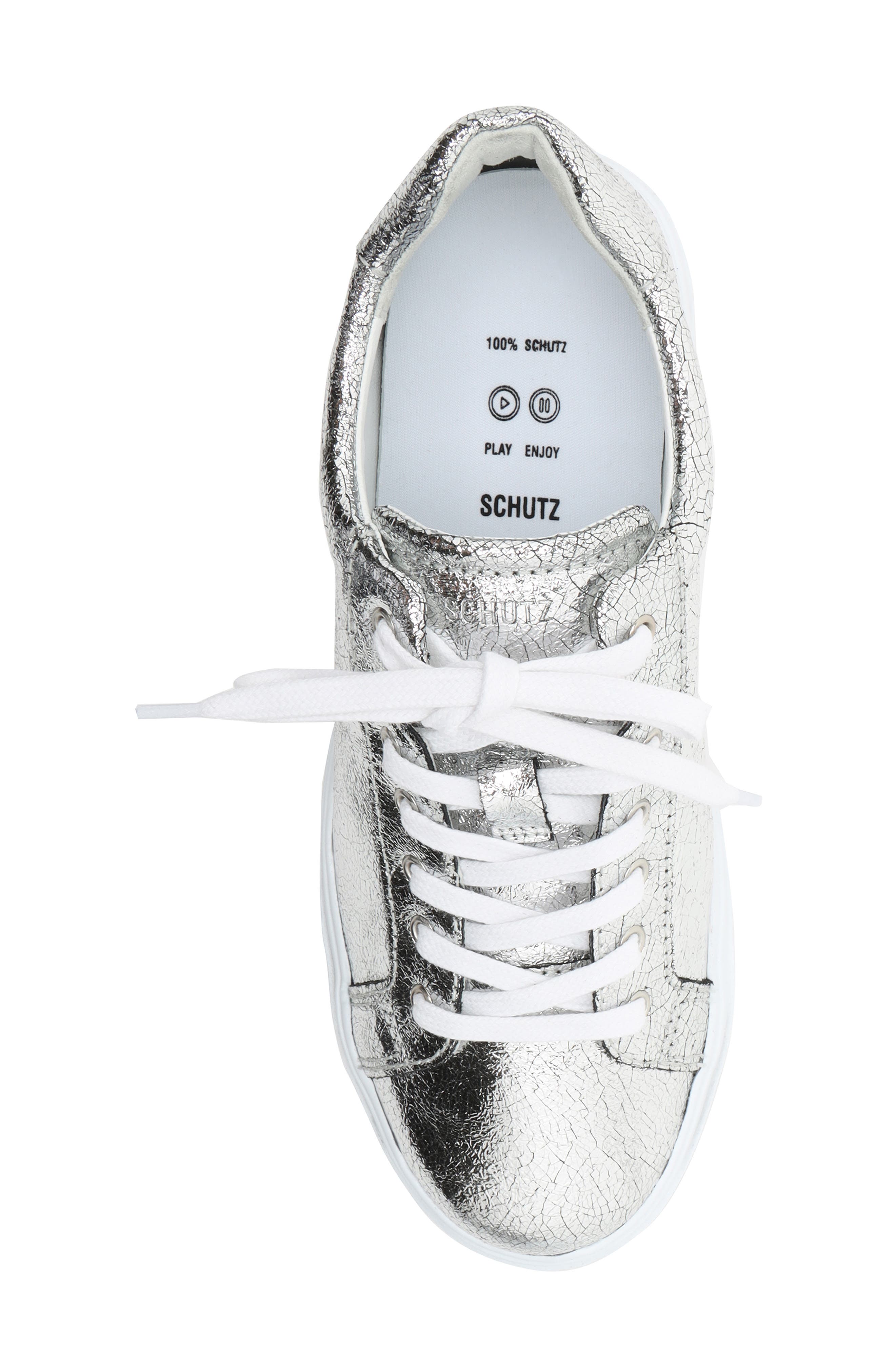 Schutz Raver Platform Sneaker, Alternate, color, 