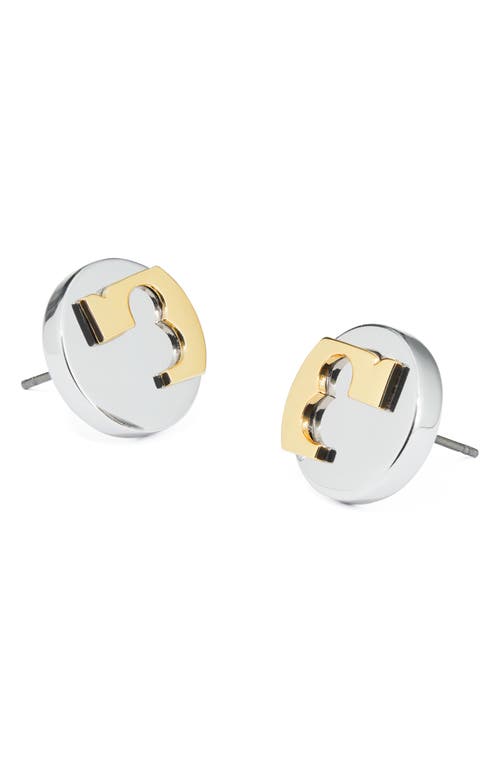 Tory Burch Essential Stud Earrings In Metallic