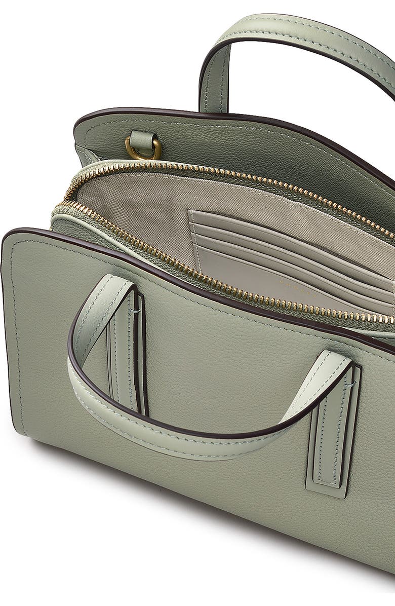 Radley Arragon Row Small Zip Around Satchel Bag, Alternate, color, Drizzle