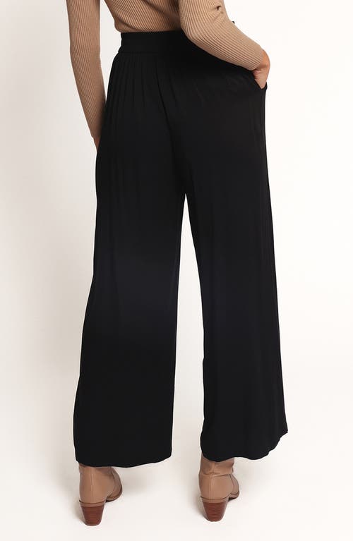 Petal And Pup Petal & Pup Rissa Wide Leg Pants In Black