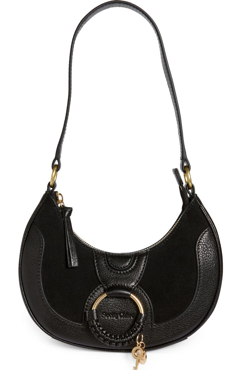 See by Chloé Hana Leather Shoulder Bag, Main, color,