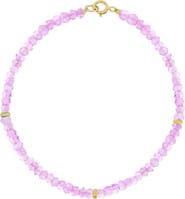 The Lovery Fine Jewelry Pink Amethyst Bead Bracelet