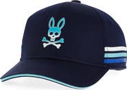 Psycho Bunny Kids' Dax Adjustable Baseball Cap