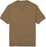 Fortela Ohio Brushed Jersey Short Sleeve Sweatshirt