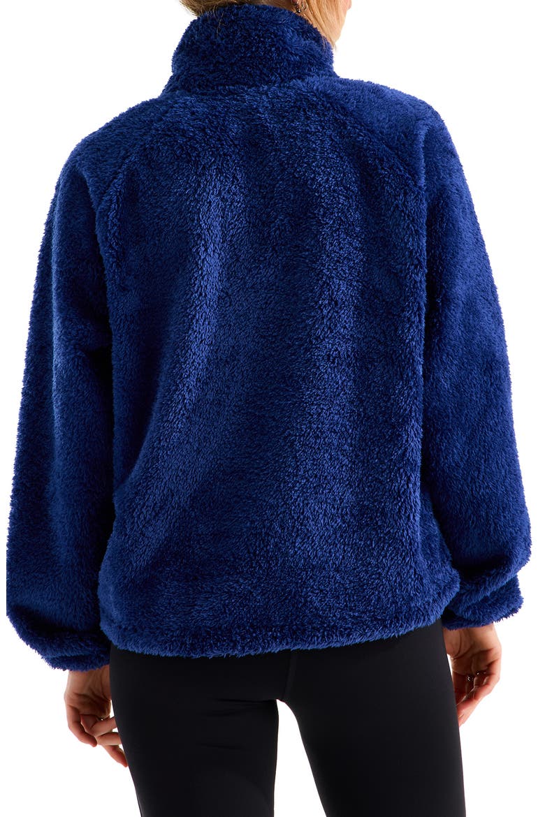 Osito Evolve Quarter Zip Fleece Jacket, Alternate, color, BOLD BLUE