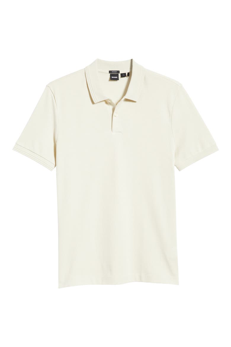 Parlay Herringbone Cotton Polo, Alternate, color, OPEN WHITE