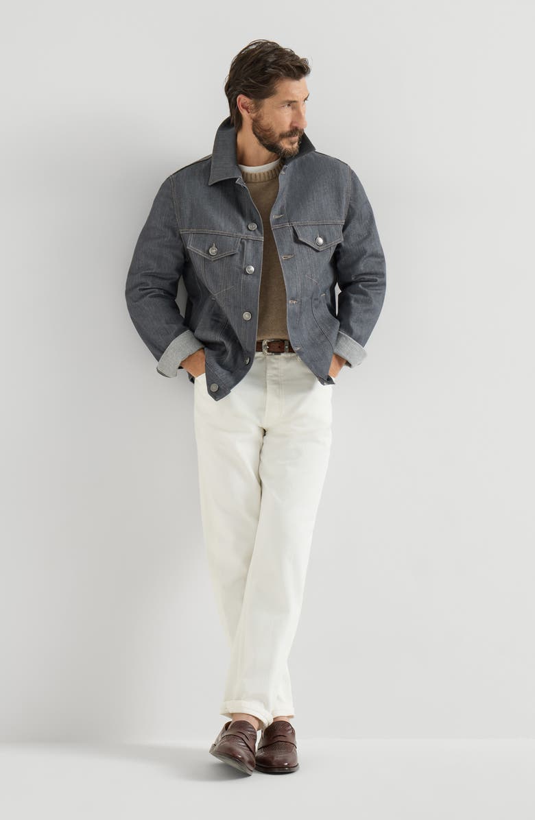 Brunello Cucinelli Cashmere sweater, Alternate, color, Light Brown