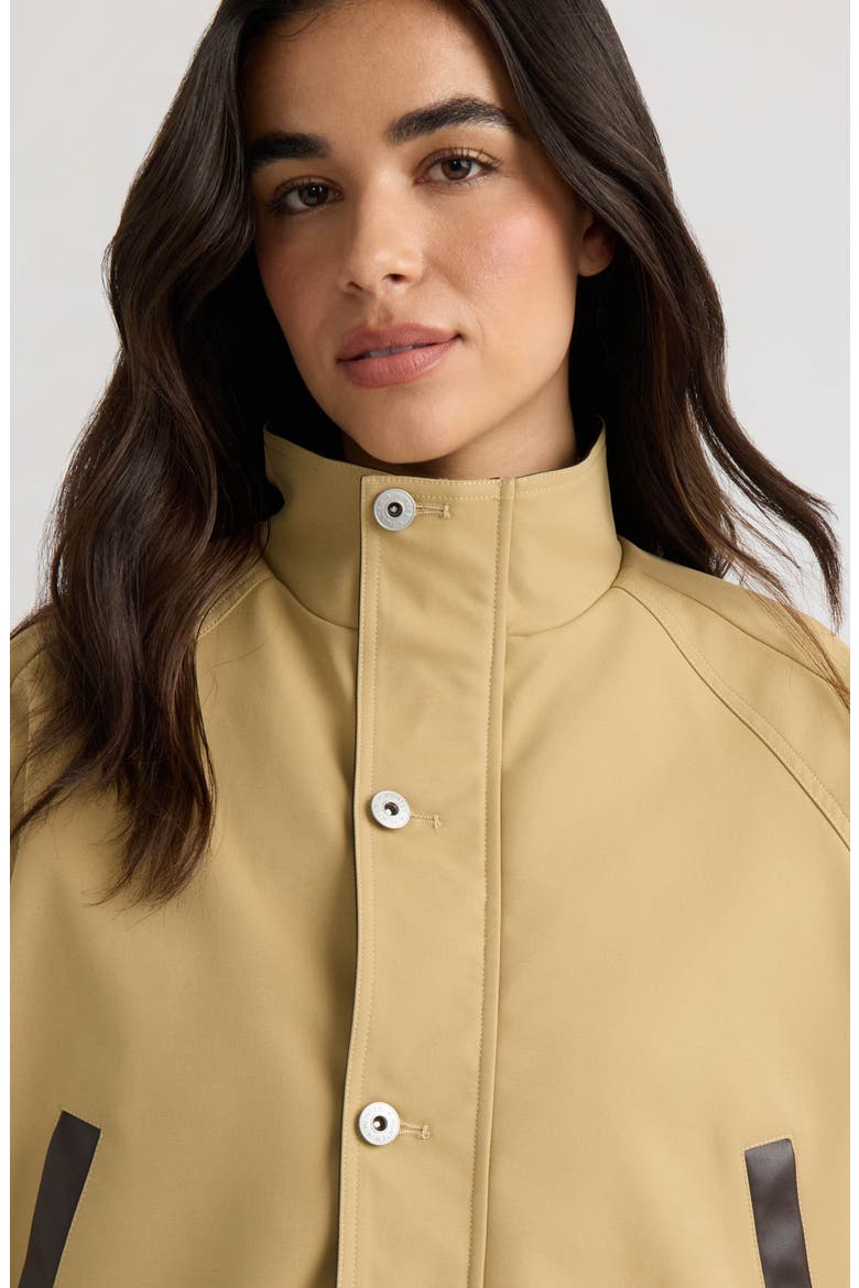 Blouson Bomber Jacket, Alternate, color, WOOD ASH