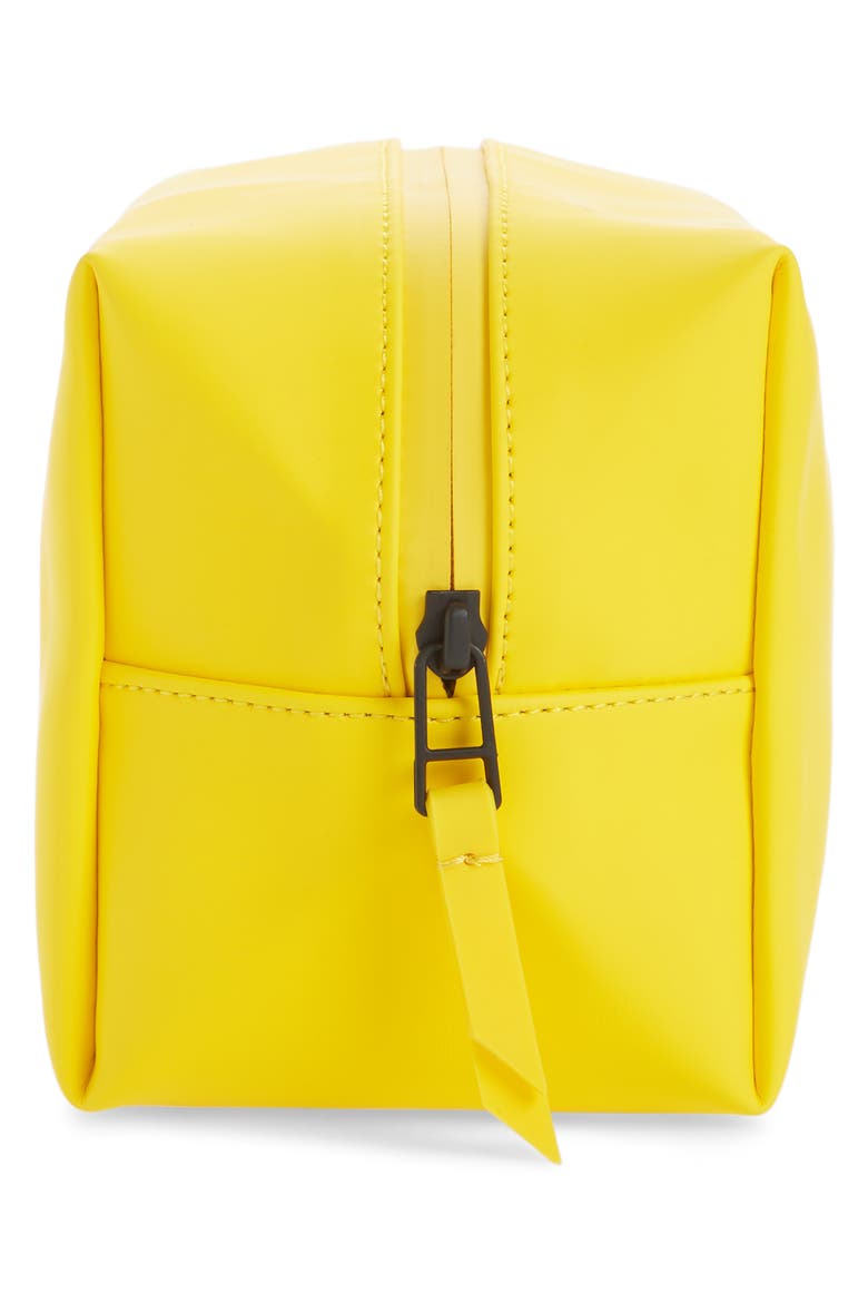 Small Waterproof Wash Bag, Alternate, color, YELLOW