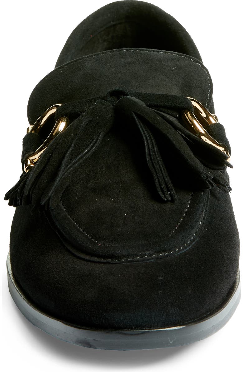 Jeffrey Campbell Velvit Suede Tassel Loafer, Alternate, color,