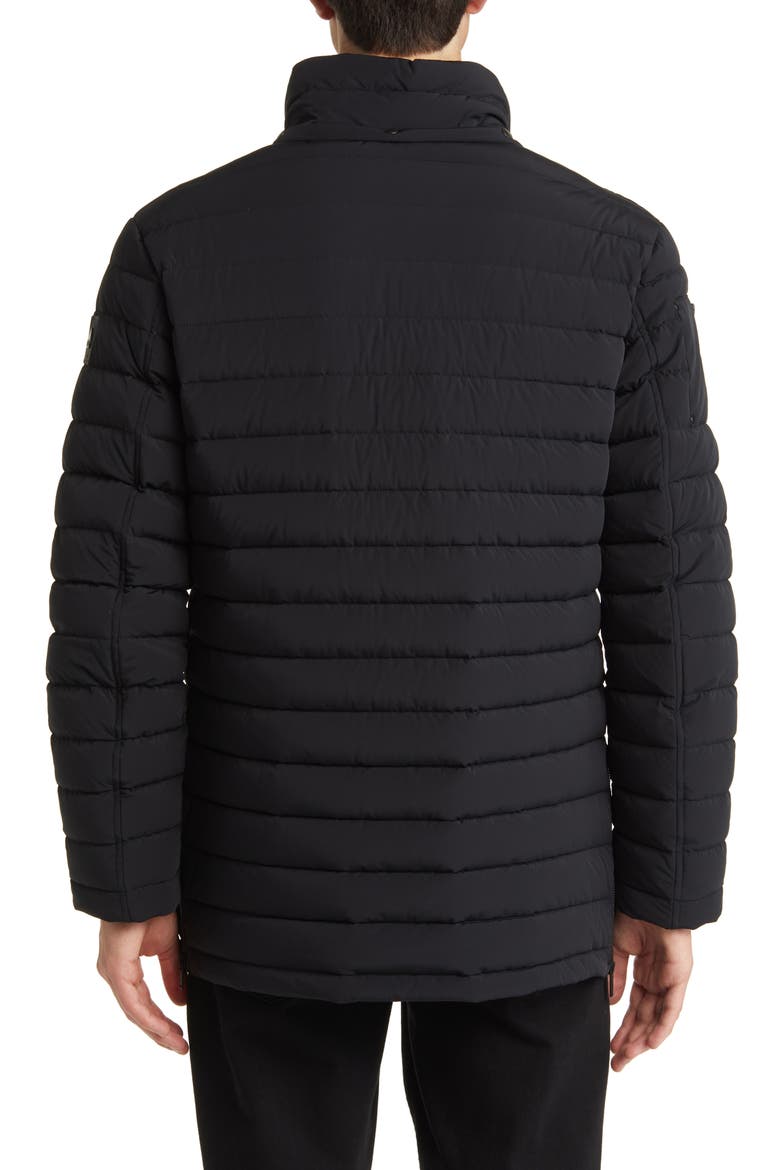Greystone Down Puffer Jacket, Alternate, color, BLACK