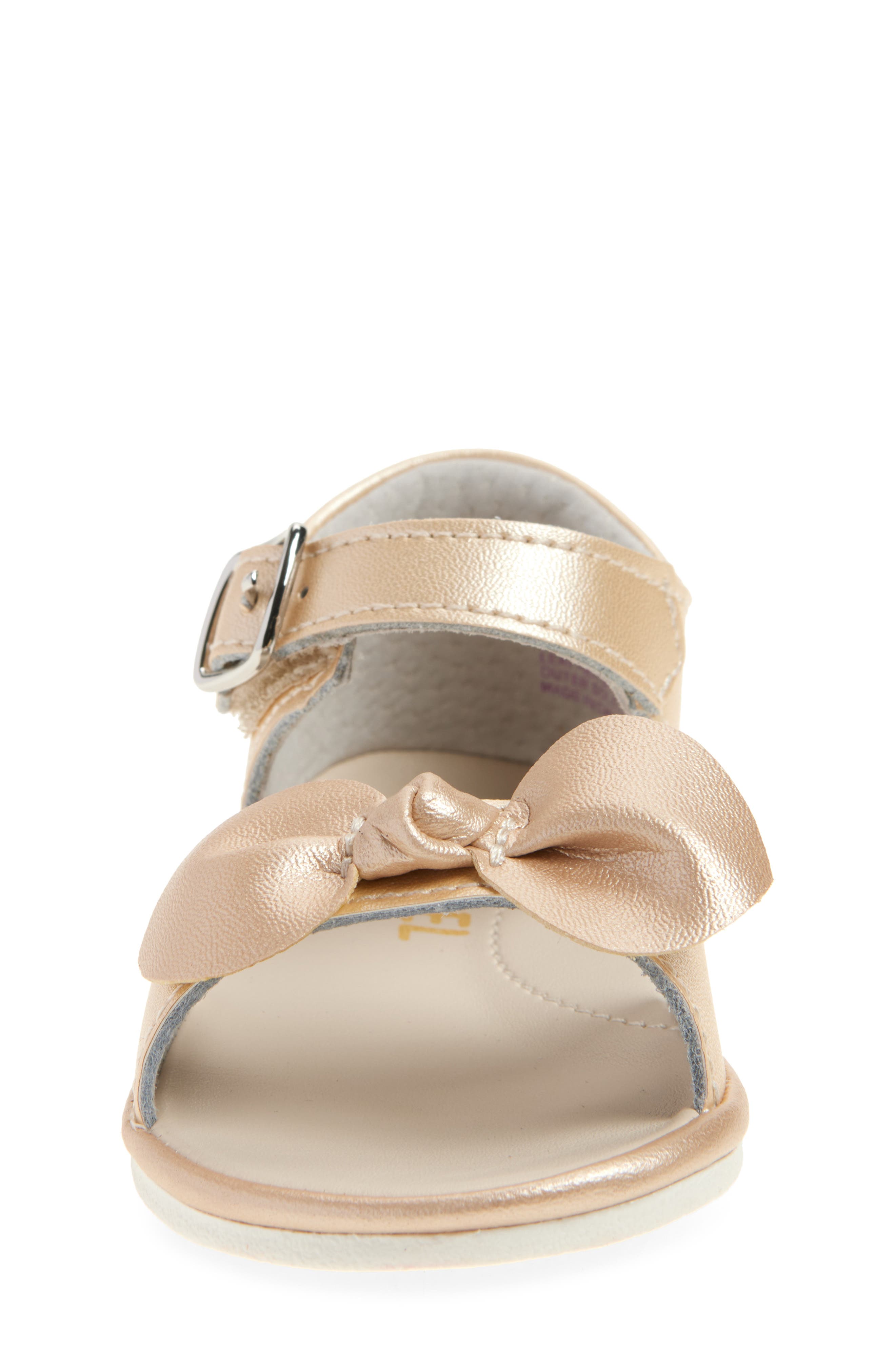 Kids' Jolie Ankle Strap Sandal, Alternate, color, CHAMPAGNE