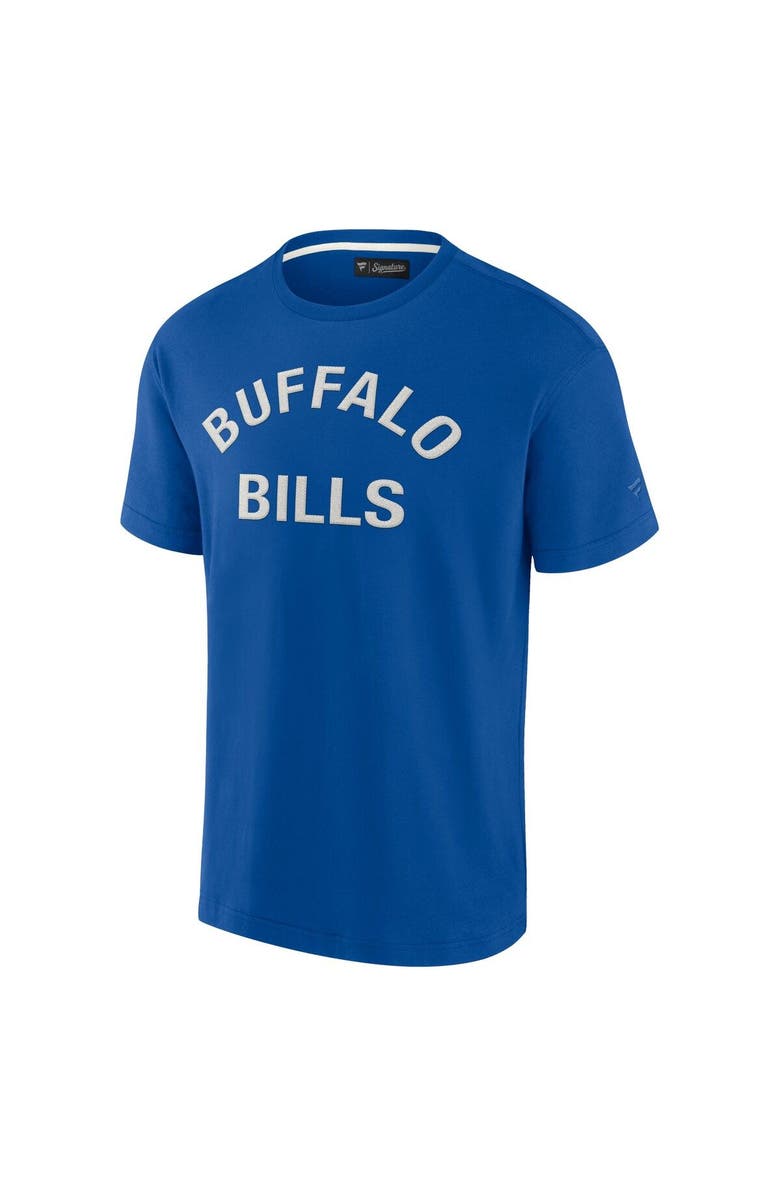 Fanatics Signature Unisex Fanatics Signature Royal Buffalo Bills Elements Super Soft Short Sleeve T-Shirt, Alternate, color, Royal