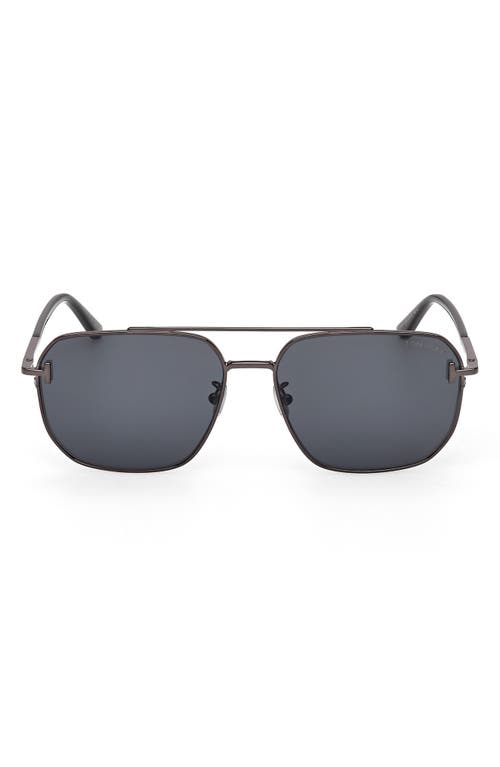 Tom Ford 61mm Navigator Sunglasses